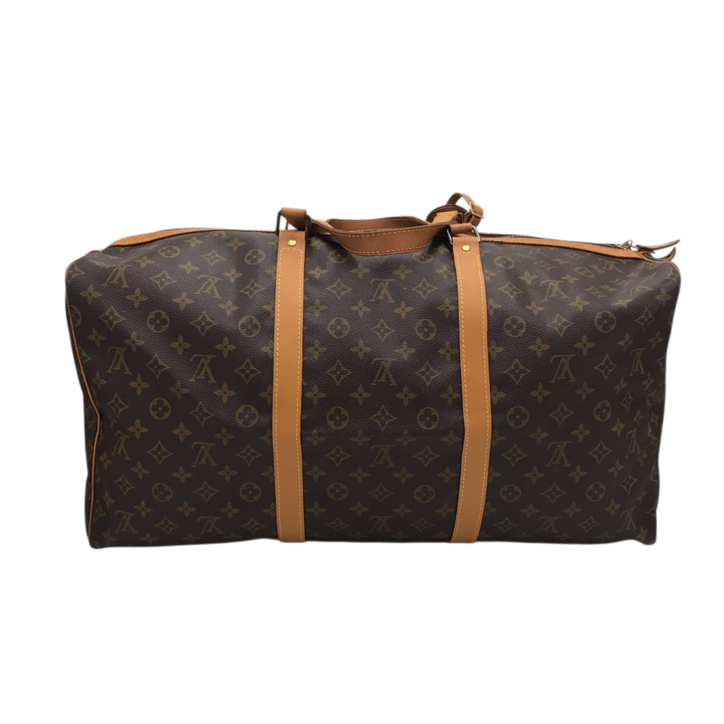 LOUIS VUITTON KEEPALL 55 DUFFLE BAG LUXE LUGGAGE BROWN