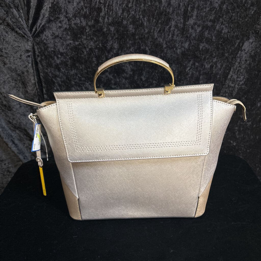 cromia Unique w/ metal handle Women's Designer Handbags Silver