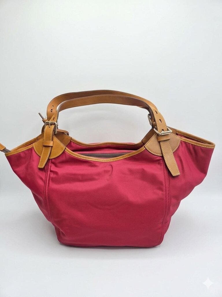 Dooney & Bourke Medium Valerie Bag with Pouch Women's Designer Handbags Red/Tan