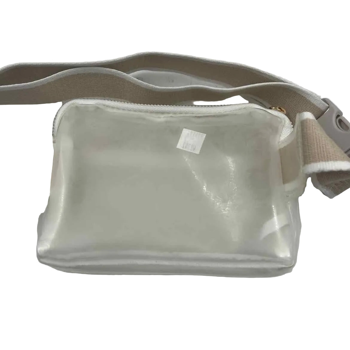 ALTAR'D STATE White Plastic Crossbody / Belt Bag Purse