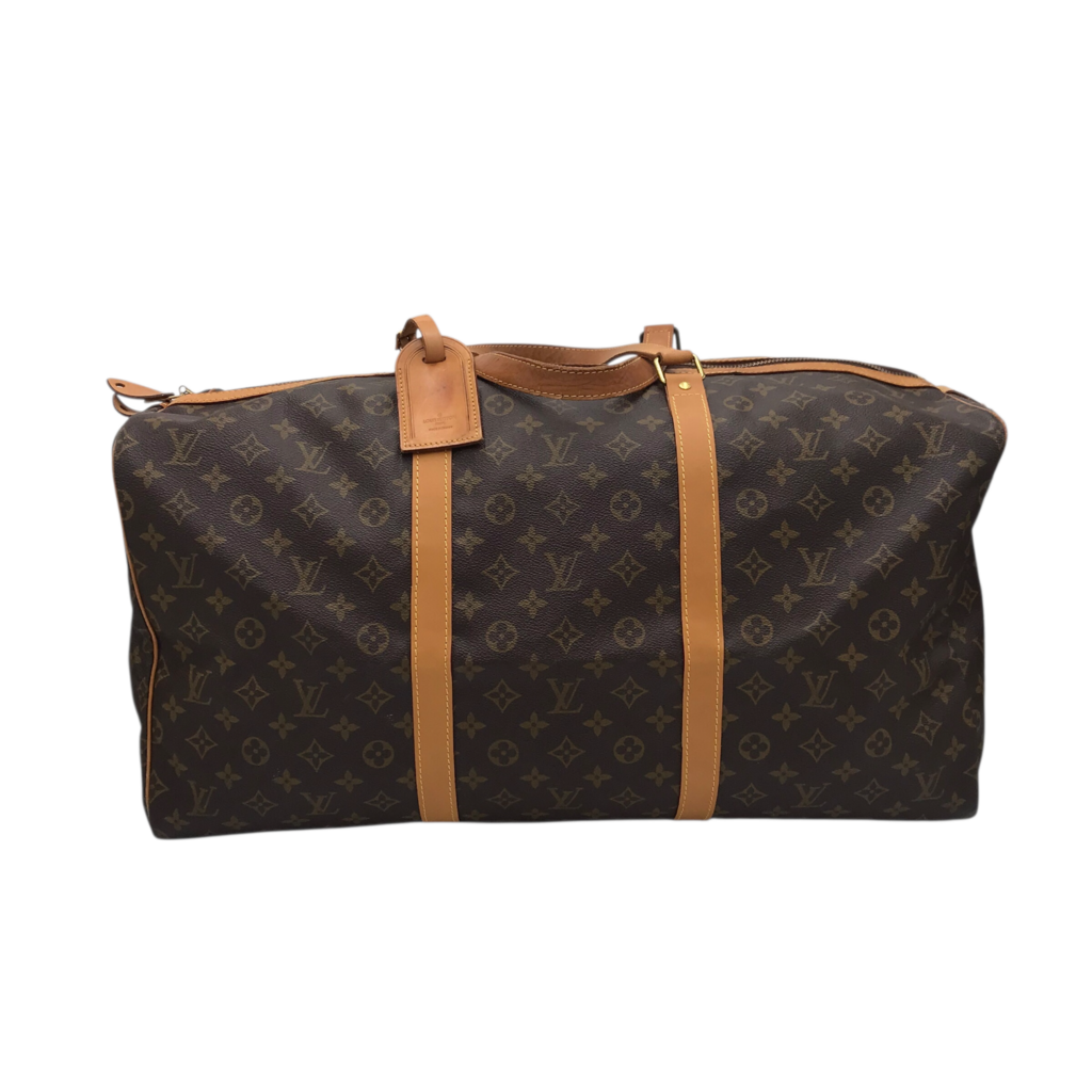 LOUIS VUITTON KEEPALL 55 DUFFLE BAG LUXE LUGGAGE BROWN