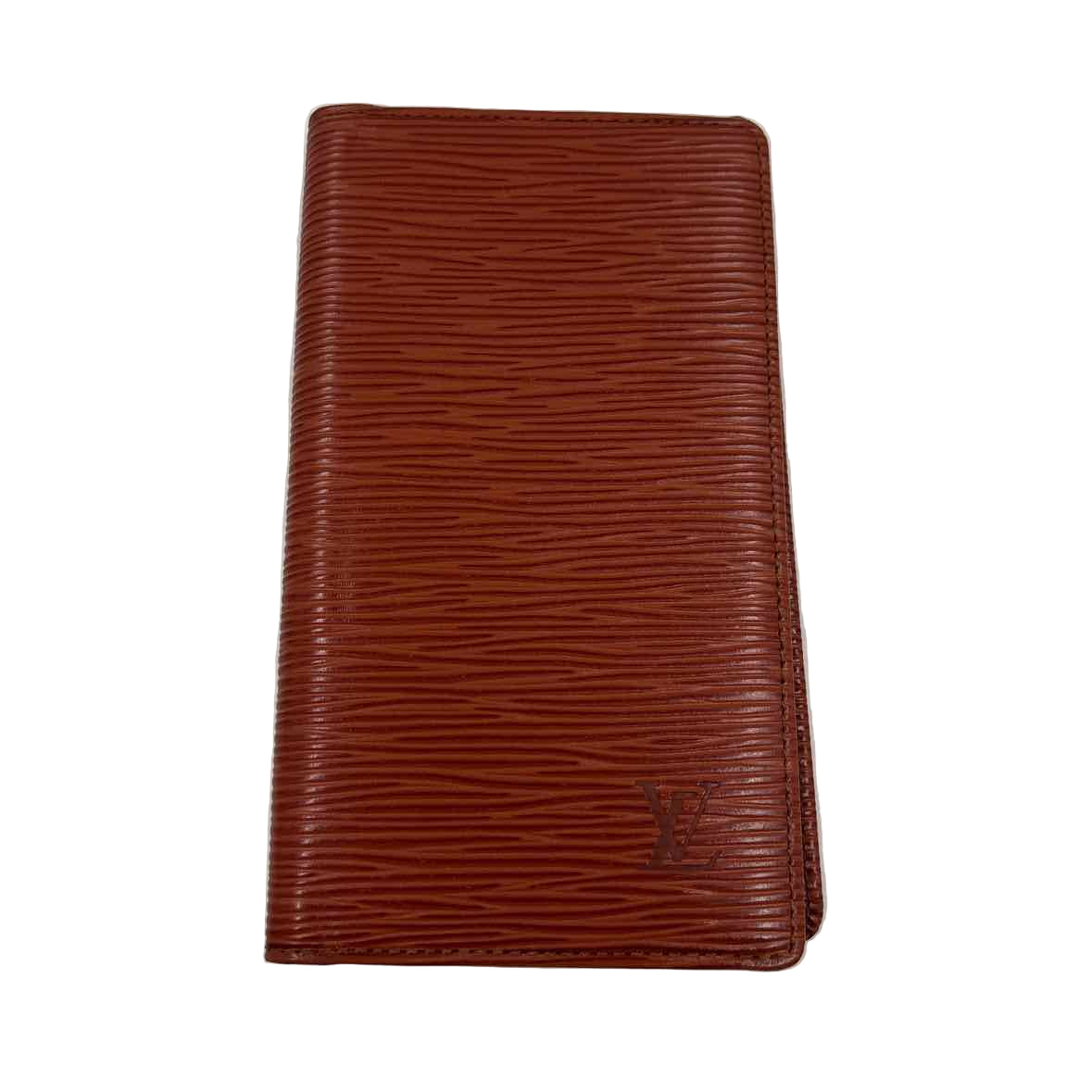 LOUIS VUITTON Kenyon Fawn EPI Brazza Bifold Wallet