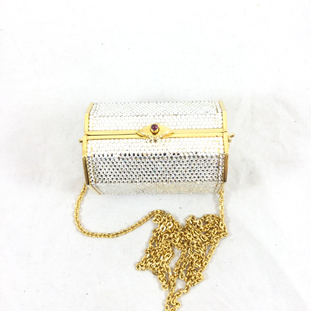 Judith Leiber Crystal Micro Bag