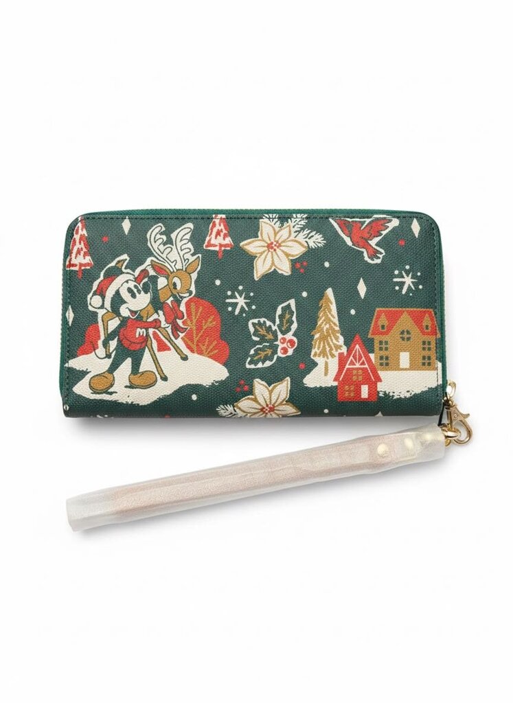 Dooney & Bourke Disney 2022 Holiday Christmas Mickey & Minnie Women's Designer Handbags green