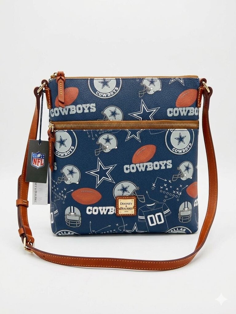 Dooney & Bourke Dallas Cowboys Handbag Women's Designer Handbags blue