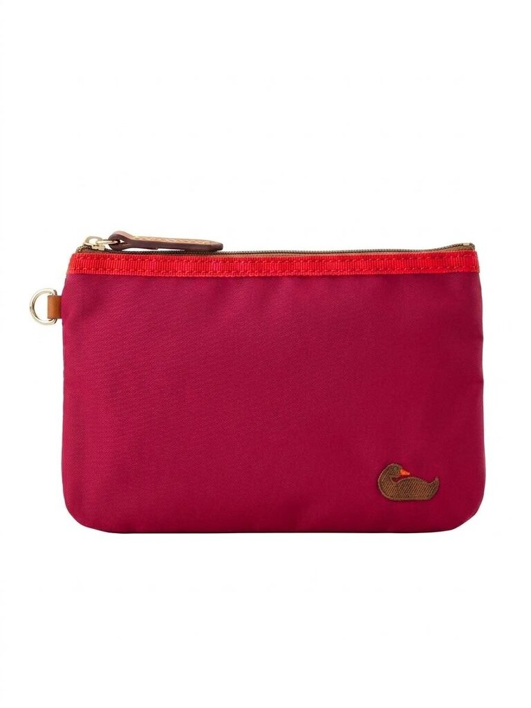 Dooney & Bourke Medium Valerie Bag with Pouch Women's Designer Handbags Red/Tan