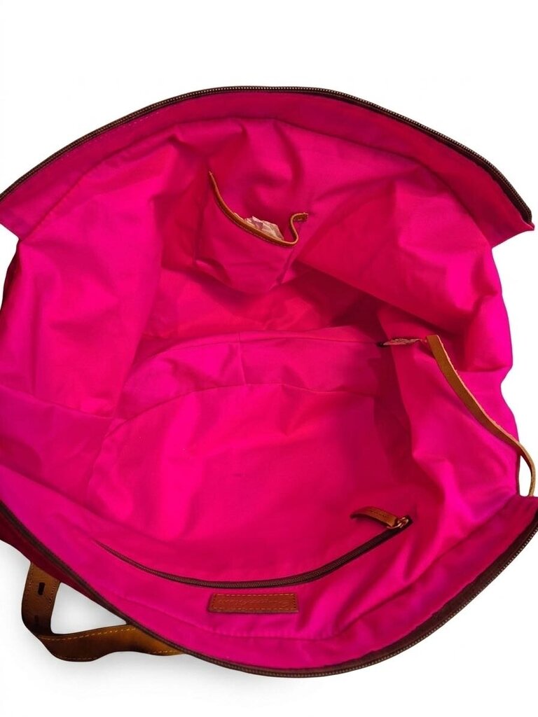 Dooney & Bourke Medium Valerie Bag with Pouch Women's Designer Handbags Red/Tan