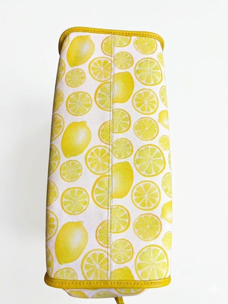 Dooney & Bourke Dooney & Bourke Lemon Print Handbag Women's Designer Handbags yellow
